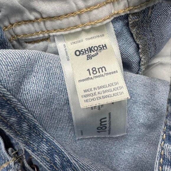 Oshkosh-b-gosh Blue Dungarees-overalls - Picture 4 of 4